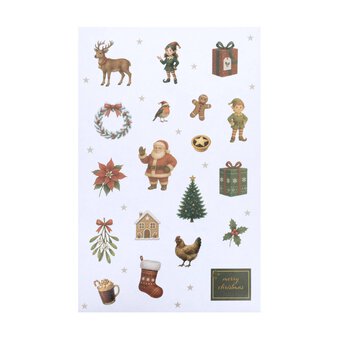 Traditional Christmas Sticker Sheet