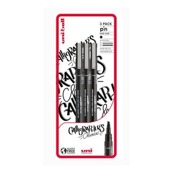 Uni-ball PIN Calligrapher’s Choice Fineliners 3 Pack