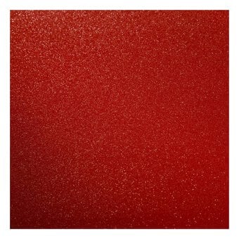 Cricut Red Glitter Smart Iron-On 13 x 36 Inches