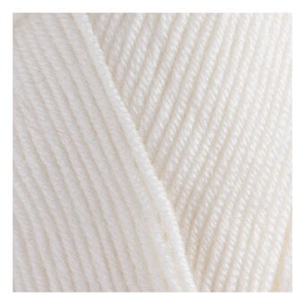 Women's Institute Cream Soft and Cuddly DK Yarn 50g image number 2