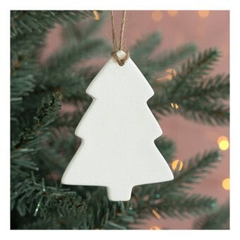Hanging Ceramic Christmas Tree 9cm