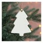 Hanging Ceramic Christmas Tree 9cm image number 1