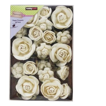 Moonlight Fiona Paper Flowers 28 Pack image number 2