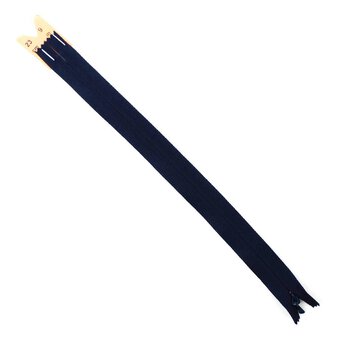 YKK Royal Blue Concealed Zip 23cm