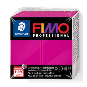 Fimo Professional True Magenta Modelling Clay 85g