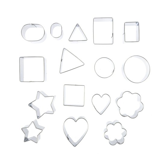 Whisk Mixed Shape Cutters 16 Pieces image number 2