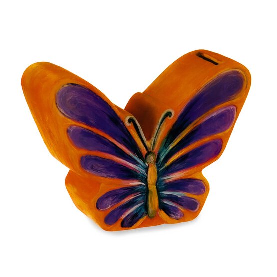 Paint Your Own Butterfly Money Box image number 4