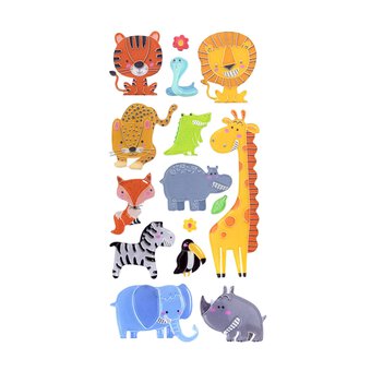 Safari Animal Stickers