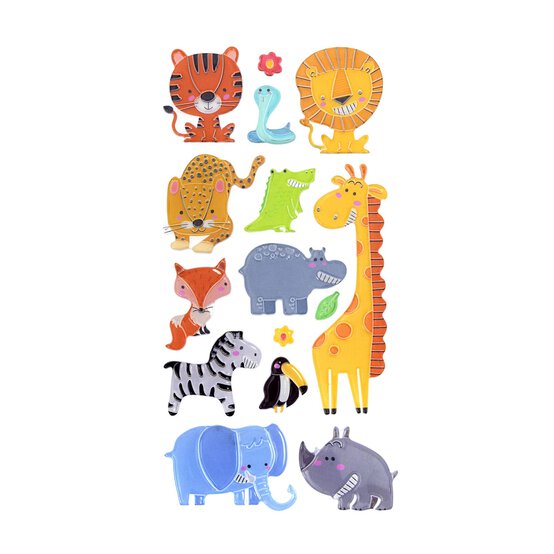 Safari Animal Stickers image number 1