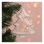Hanging Plastic Fillable Tree Decoration 10cm  image number 1