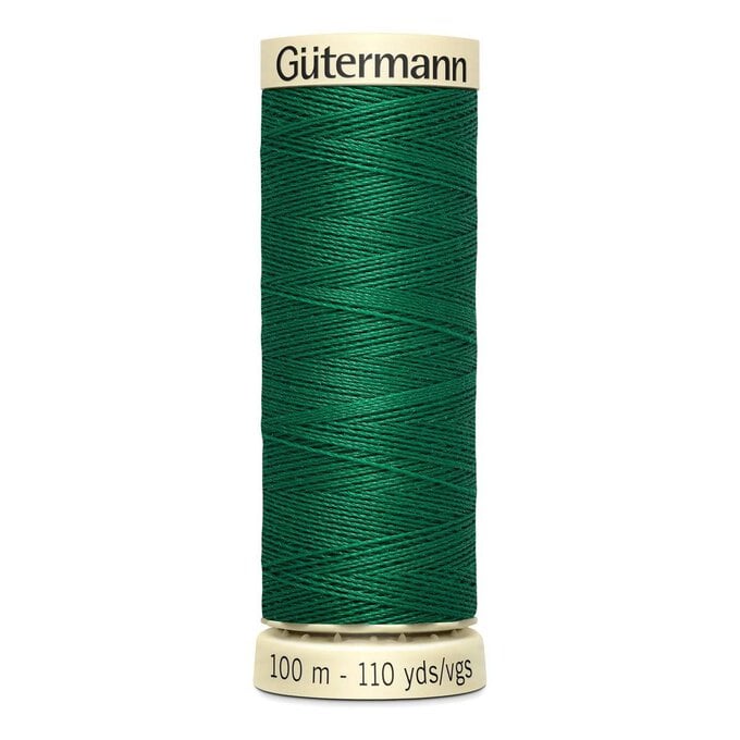 Gutermann Green Sew All Thread 100m (402) image number 1