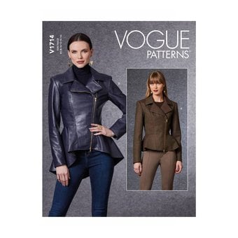 Vogue Women’s Jacket Sewing Pattern V1714 (16-24)