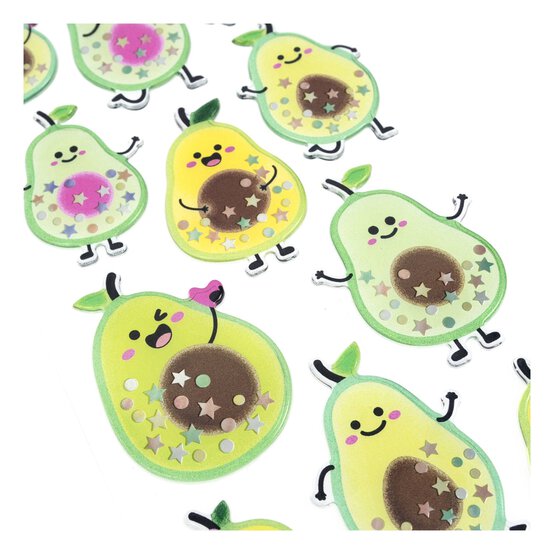 Avocado Gel Stickers image number 3