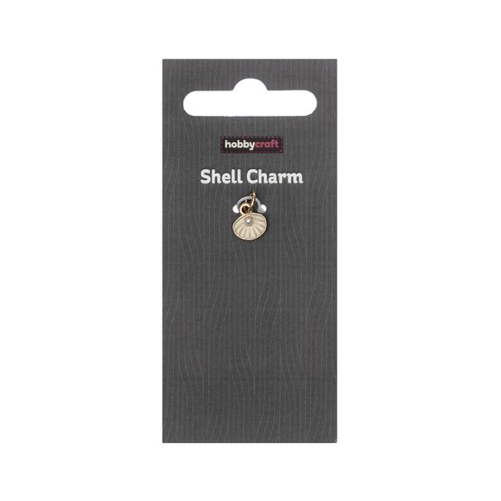 Gold Shell Charm image number 1