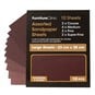 Furniture Clinic Assorted Sandpaper Sheets 23cm x 28cm 10 Pack image number 1
