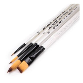 Daler-Rowney Graduate Watercolour Brushes 4 Pack