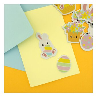 Easter and Spring Foam Stickers 42 Pack