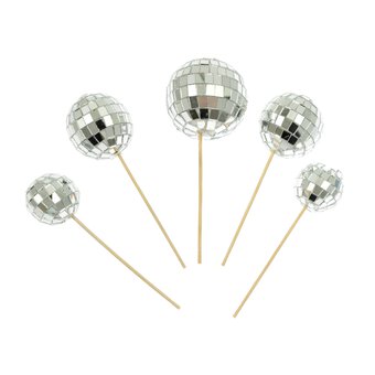 Whisk Mirror Ball Topper 5 Pack 