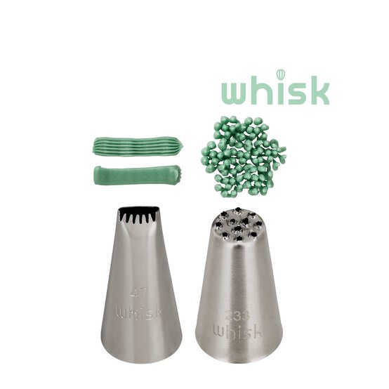 Whisk Basket Weave and Speciality Tip Set 2 Pack image number 1