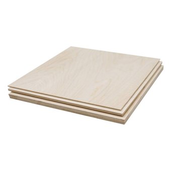 Plywood Sheet 1.3cm x 30.5cm x 30.5cm