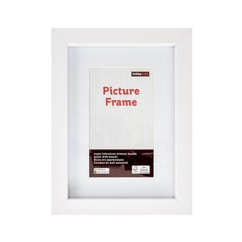 White Picture Frame 18cm x 13cm image number 2