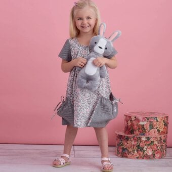 Simplicity Kids’ Dress Sewing Pattern S8935 (3-8) image number 8