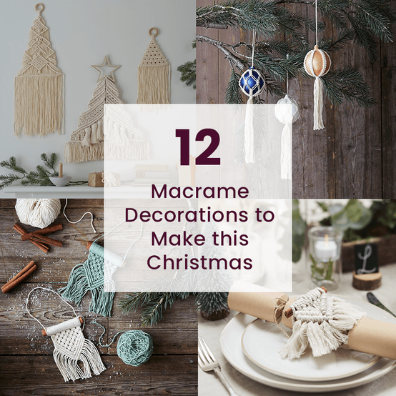 12 Macrame Decorations to Make this Christmas image number 1