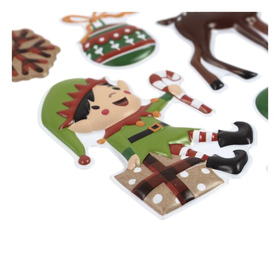 Elf Puffy Stickers image number 3