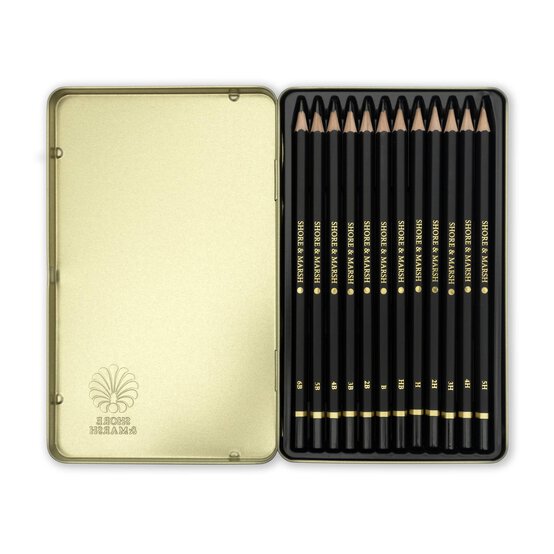 Shore & Marsh Sketching Pencils 12 Pack image number 4