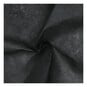 Black Lightweight Interfacing Fabric by the Metre  image number 1