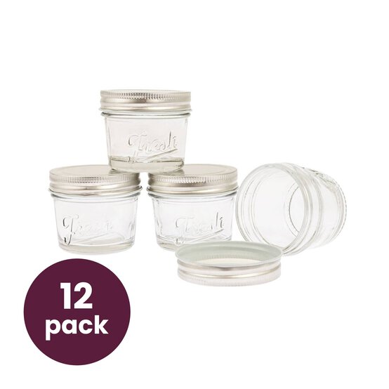 Preserving Glass Jars 113ml 12 Pack Bundle image number 1