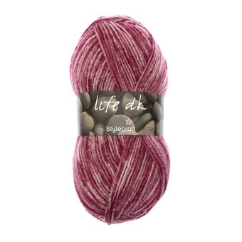 Stylecraft Raspberry Wash Life DK 100g