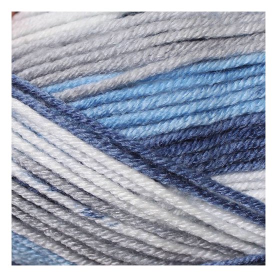 Women's Institute Blue Mix Soft and Cuddly DK Yarn 50g image number 2