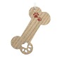 Hanging Wooden Paw Print Bone Decoration 14cm image number 2