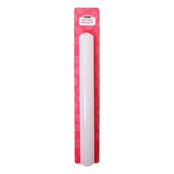 White Non-Stick Rolling Pin 33cm image number 2