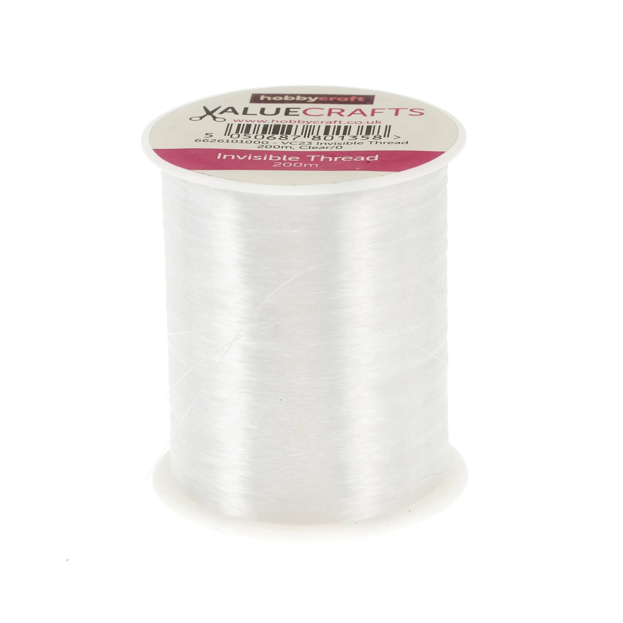 Valuecrafts Invisible Thread 200m | Hobbycraft