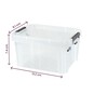 Whitefurze Allstore 0.5 Litre Clear Storage Box  image number 4