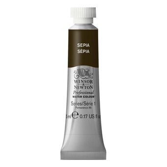 Winsor & Newton Sepia Professional Watercolour Tube 5ml