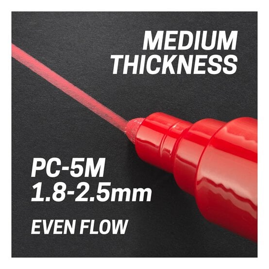 Uni-ball Posca Standard PC-5M Marker Pens 4 Pack image number 5