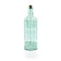 Tall Square Green Glass Bottle 520ml image number 1