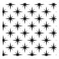 Cadence Stars Home D&eacute;cor Stencil 25cm x 25cm image number 2