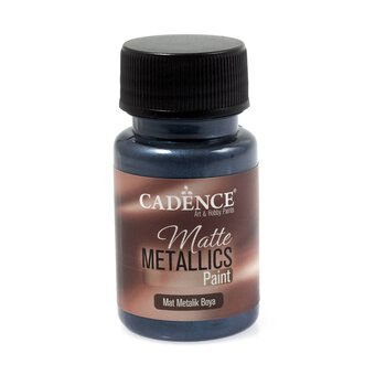 Cadence Dark Turquoise Matte Metallic Paint 50ml