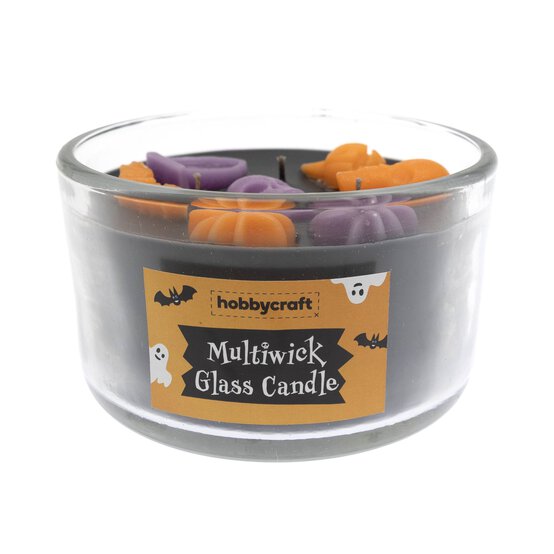 Halloween Multi-Wick Glass Candle image number 3