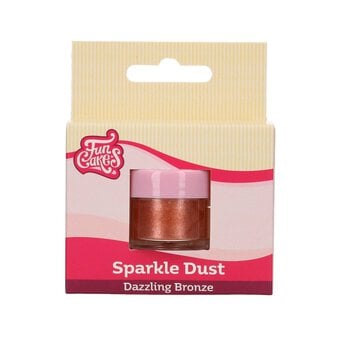 FunCakes Bronze Sparkle Dust 3.5g