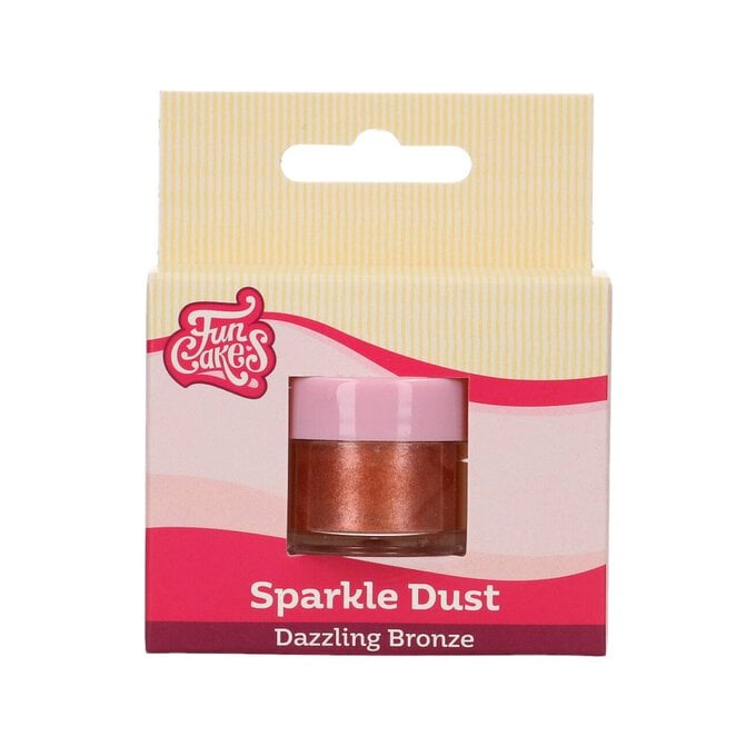 FunCakes Bronze Sparkle Dust 3.5g image number 1