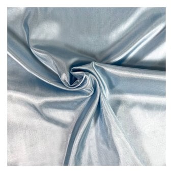 Blue Silky Habutae Fabric by the Metre