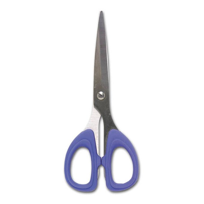 Hemline Soft Grip Hobby Scissors 16.5cm image number 1