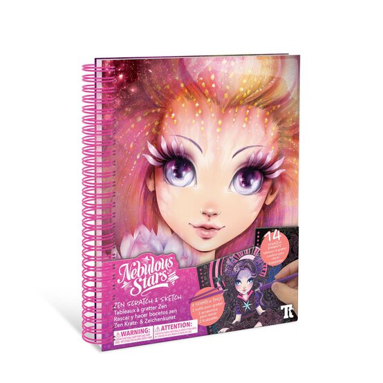 Nebulous Stars Zen Scratch and Sketch Book image number 1