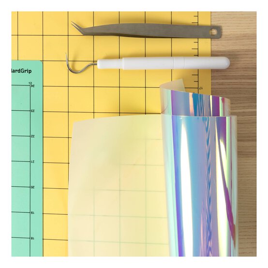 Siser Rainbow Holographic Heat Transfer Vinyl 30cm x 50cm image number 4