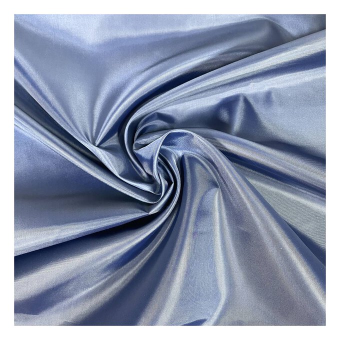 Blue Taffeta Anti-Static Lining Fabric by the Metre image number 1